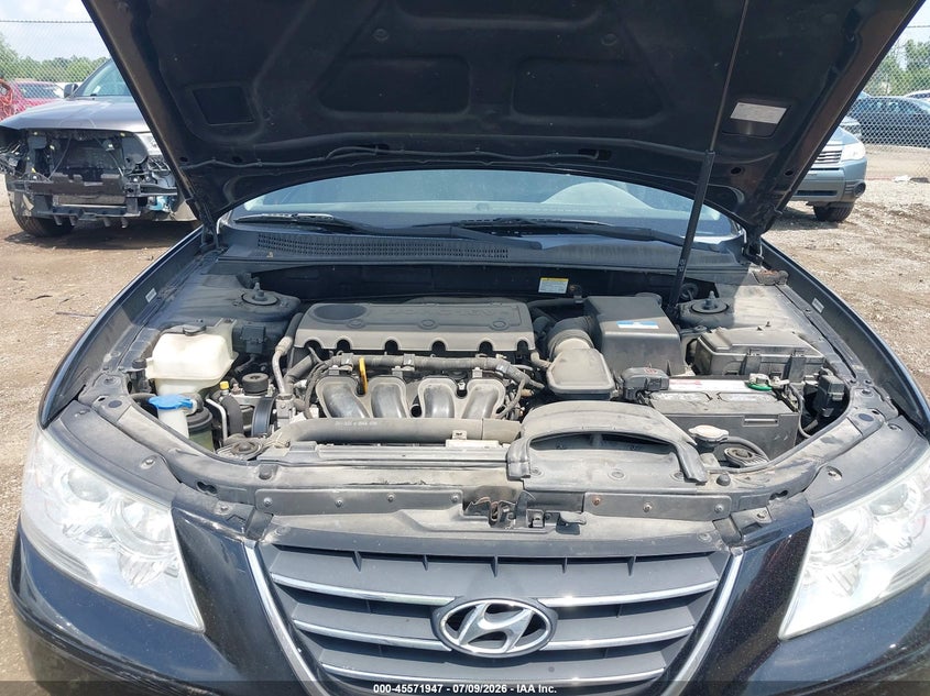 2010 Hyundai Sonata VIN 5NPET4ACXAH615513 IAAI salvage auction — NORMAL WEAR, Original (Ohio), sold $50 on 2026-07-23 (photo 8)