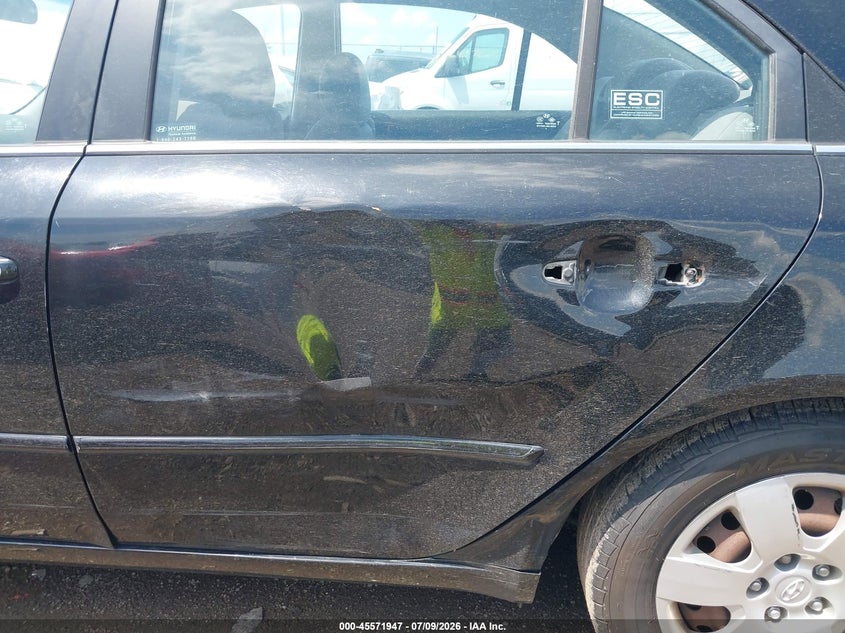 2010 Hyundai Sonata VIN 5NPET4ACXAH615513 IAAI salvage auction — NORMAL WEAR, Original (Ohio), sold $50 on 2026-07-23 (photo 4)