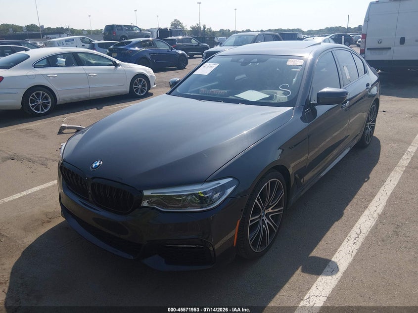 2017 BMW 5er VIN WBAJE7C35HG478970 IAAI salvage auction — LEFT & RIGHT, Clear (Florida), sold $7,200 on 2026-07-30 (photo 2)