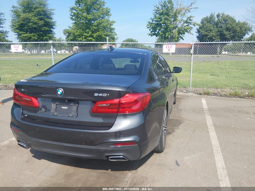2017 BMW 5er VIN WBAJE7C35HG478970 IAAI salvage auction — LEFT & RIGHT, Clear (Florida), sold $7,200 on 2026-07-30 (photo 4)