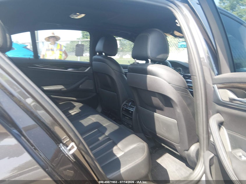 2017 BMW 5er VIN WBAJE7C35HG478970 IAAI salvage auction — LEFT & RIGHT, Clear (Florida), sold $7,200 on 2026-07-30 (photo 8)