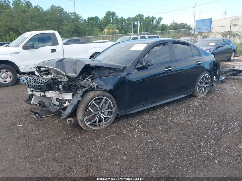 2023 Mercedes-benz C-klasse VIN W1KAF4GB5PR089061 IAAI salvage auction — FRONT END, Clear (Florida), sold $3,825 on 2026-07-29 (photo 2)