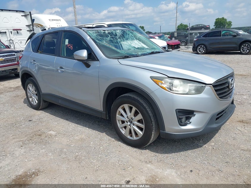 2016 Mazda Cx-5 VIN JM3KE4CY2G0709341 IAAI salvage auction — NORMAL WEAR, Clear (Pennsylvania), sold $2,150 on 2026-07-15 (photo 1)
