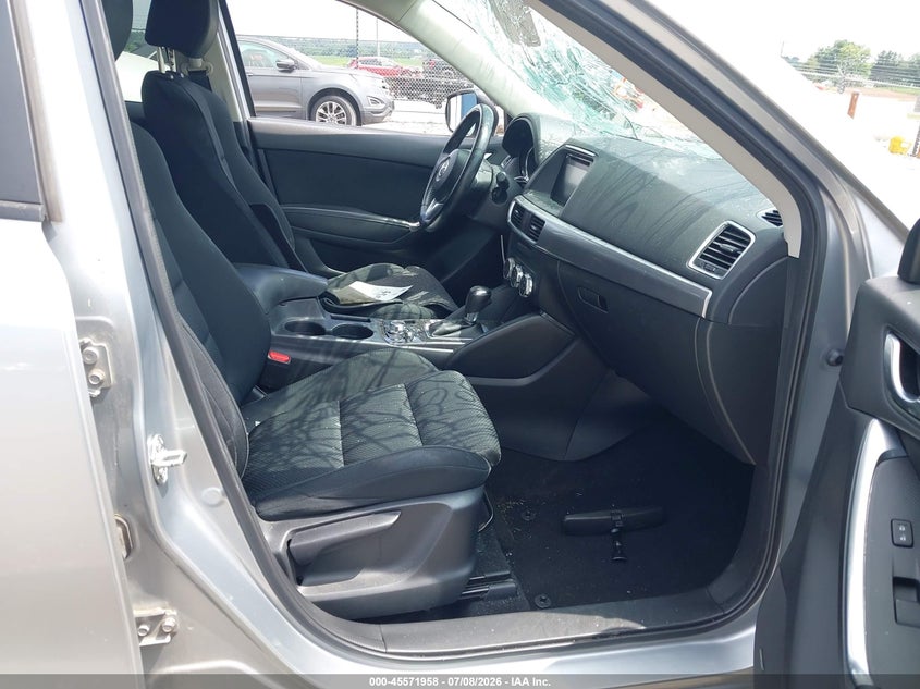 2016 Mazda Cx-5 VIN JM3KE4CY2G0709341 IAAI salvage auction — NORMAL WEAR, Clear (Pennsylvania), sold $2,150 on 2026-07-15 (photo 5)
