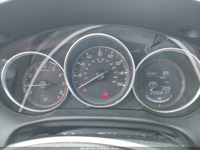 2016 Mazda Cx-5 VIN JM3KE4CY2G0709341 IAAI salvage auction — NORMAL WEAR, Clear (Pennsylvania), sold $2,150 on 2026-07-15 (photo 7)