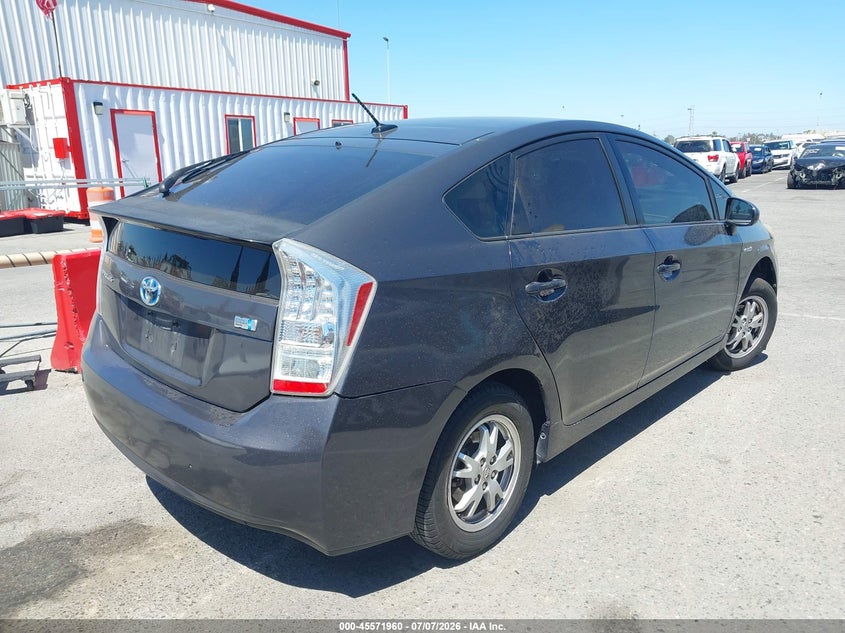 2010 Toyota Prius VIN JTDKN3DU8A0154577 IAAI salvage auction — LEFT FRONT, Non-Repairable (California), sold $600 on 2026-07-30 (photo 4)