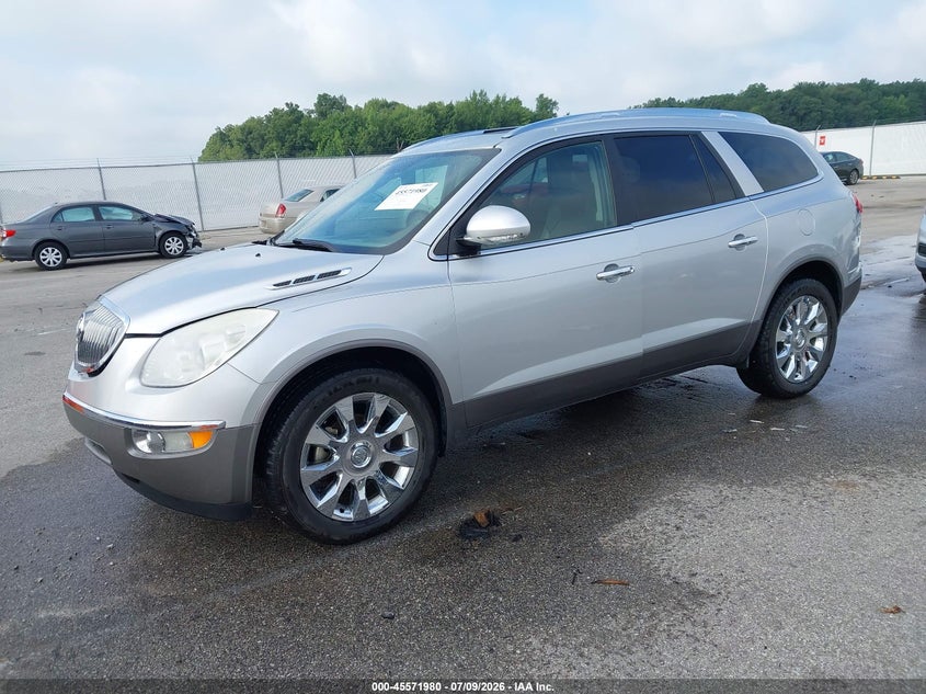 2012 Buick Enclave VIN 5GAKRDED2CJ304304 IAAI salvage auction — RIGHT FRONT, Clear (Indiana), sold $650 on 2026-08-02 (photo 2)