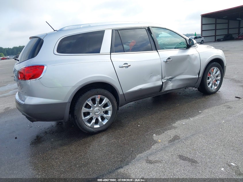 2012 Buick Enclave VIN 5GAKRDED2CJ304304 IAAI salvage auction — RIGHT FRONT, Clear (Indiana), sold $650 on 2026-08-02 (photo 4)