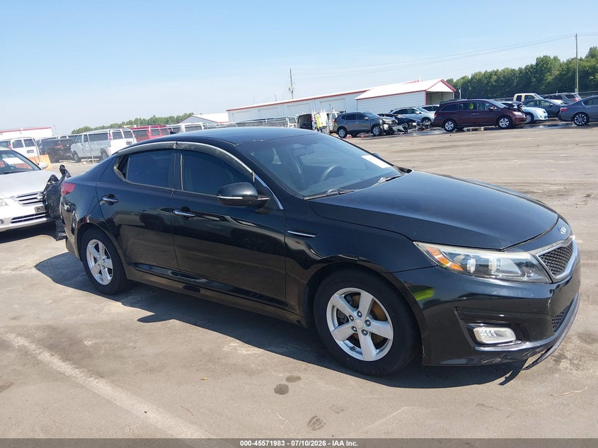 2015 Kia Optima VIN KNAGM4A79F5664201 IAAI salvage auction — THEFT, Salvage (North Carolina), sold $675 on 2026-07-29 (photo 1)