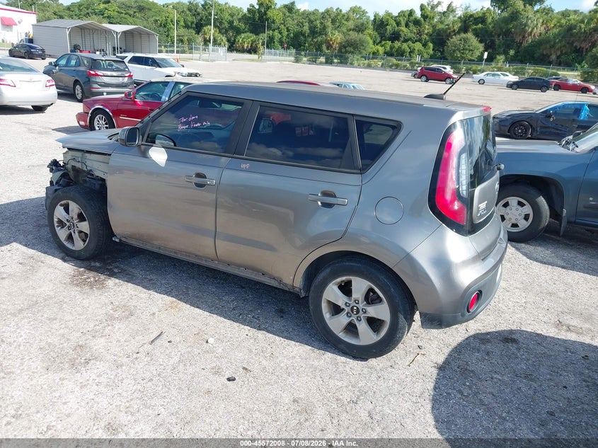2018 Kia Soul VIN KNDJN2A25J7609725 IAAI salvage auction — FRONT END, Rebuildable (Florida), sold $675 on 2026-07-23 (photo 3)