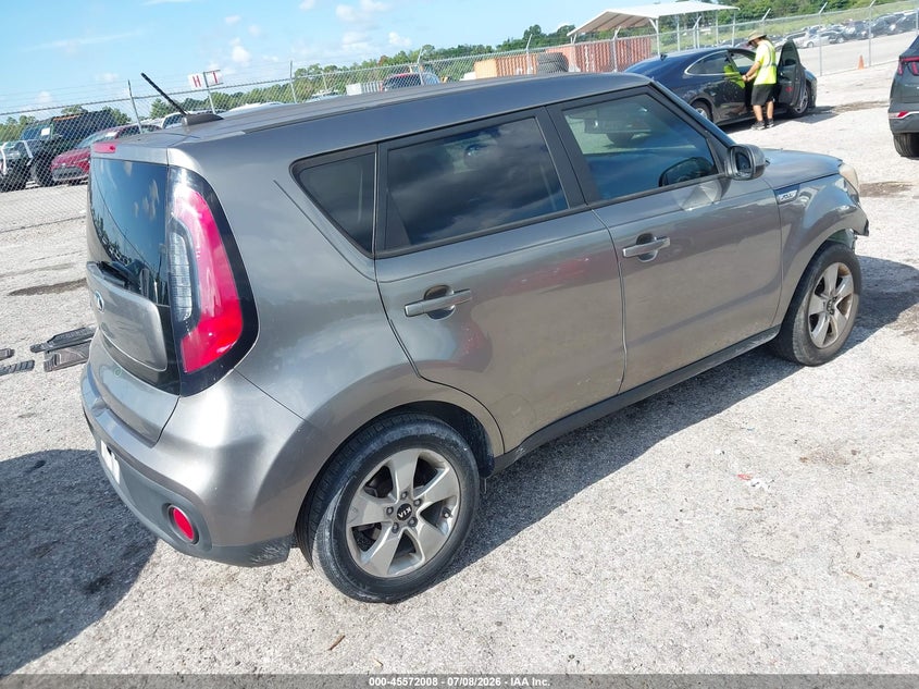 2018 Kia Soul VIN KNDJN2A25J7609725 IAAI salvage auction — FRONT END, Rebuildable (Florida), sold $675 on 2026-07-23 (photo 4)