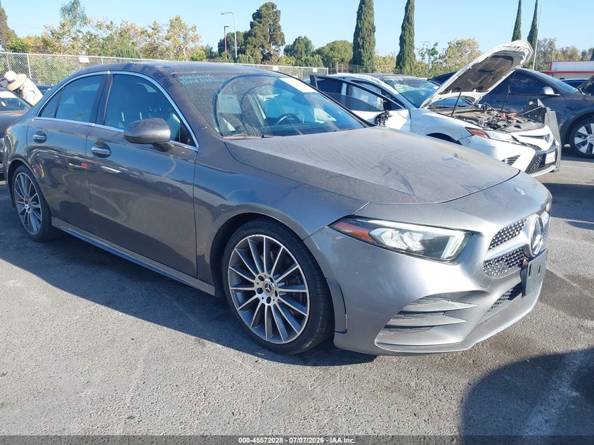 2019 Mercedes-benz A-klasse VIN WDD3G4EB3KW006374 IAAI salvage auction — LEFT REAR, Salvage (California), sold $6,600 on 2026-07-30 (photo 1)