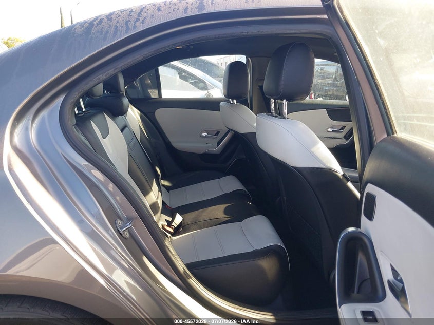 2019 Mercedes-benz A-klasse VIN WDD3G4EB3KW006374 IAAI salvage auction — LEFT REAR, Salvage (California), sold $6,600 on 2026-07-30 (photo 8)