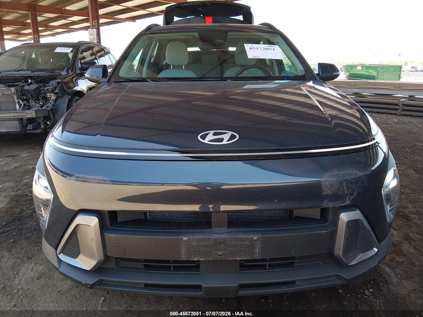2025 Hyundai Kona VIN KM8HBCAB6SU332630 IAAI salvage auction — REAR END, Salvage Title, sold $12,600 on 2026-07-28 (photo 6)