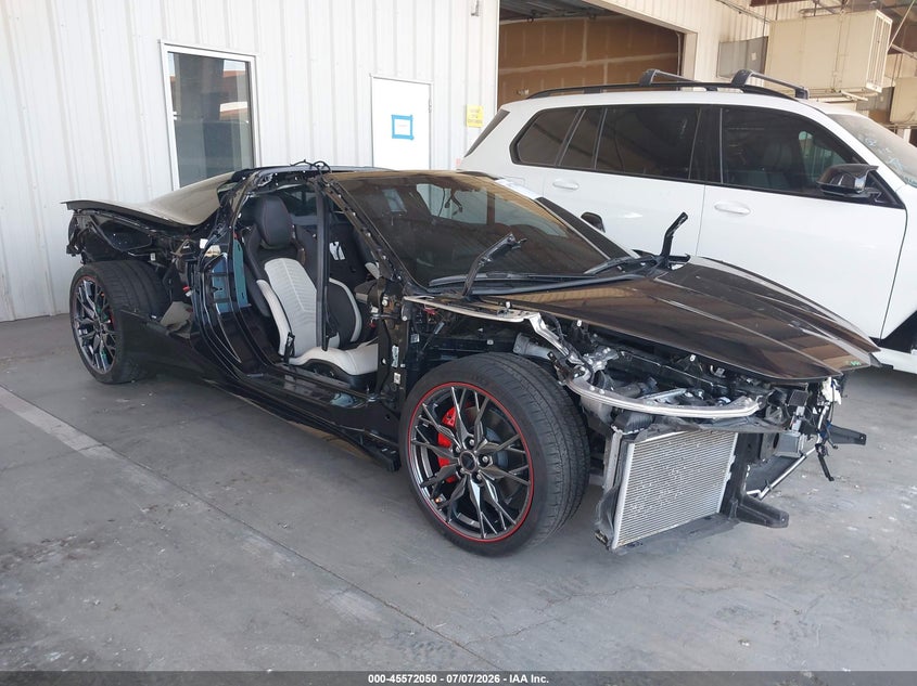 2023 Chevrolet Corvette Stingray VIN 1G1YC2D48P5502201 — IAAI salvage auction photo