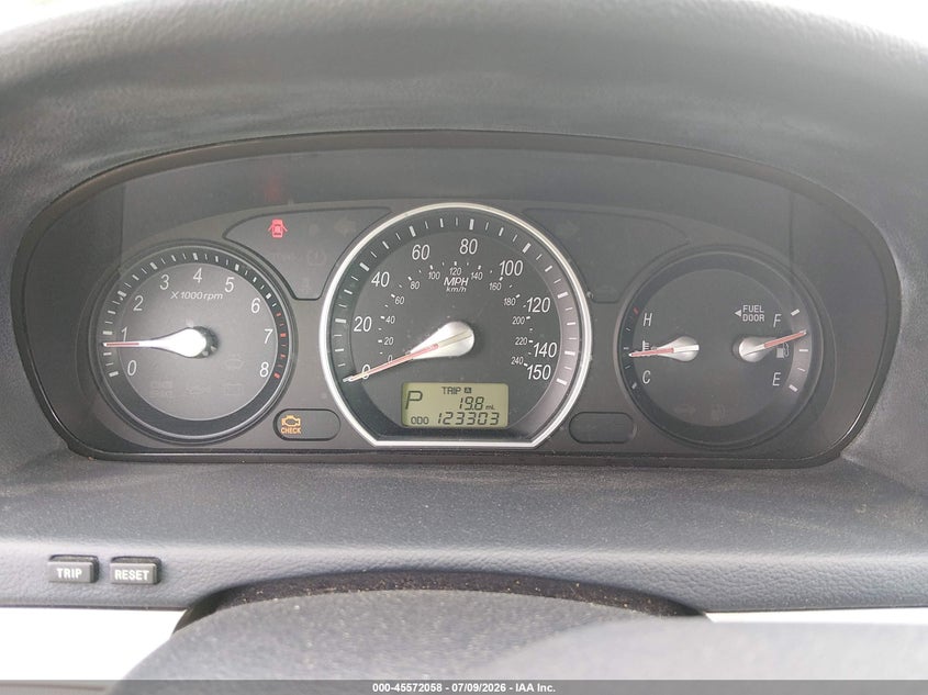 2007 Hyundai Sonata VIN 5NPET46C47H204609 IAAI salvage auction — FRONT END, Clear (Virginia), sold $350 on 2026-07-24 (photo 7)