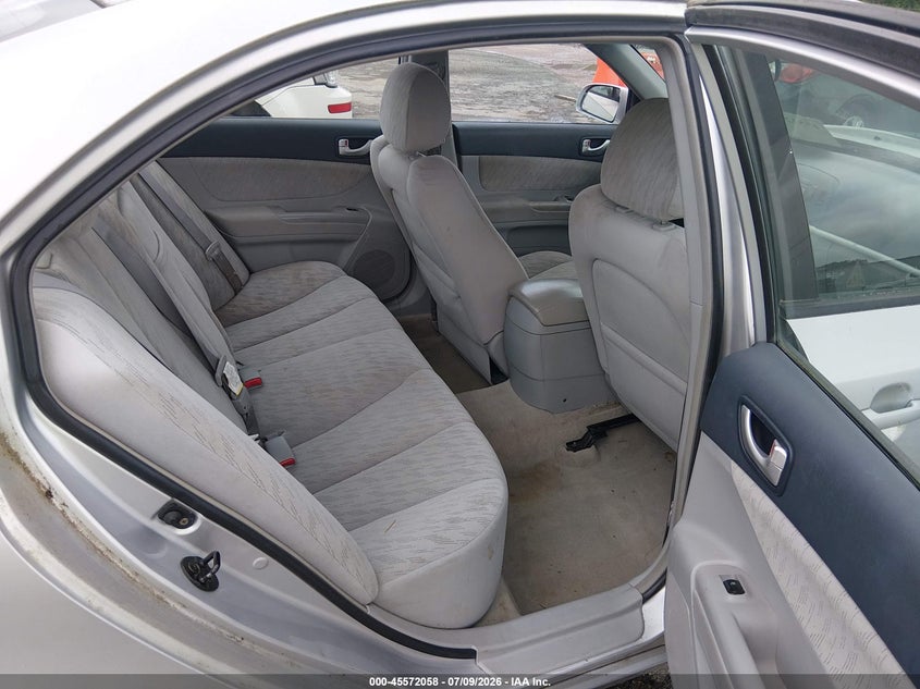 2007 Hyundai Sonata VIN 5NPET46C47H204609 IAAI salvage auction — FRONT END, Clear (Virginia), sold $350 on 2026-07-24 (photo 8)