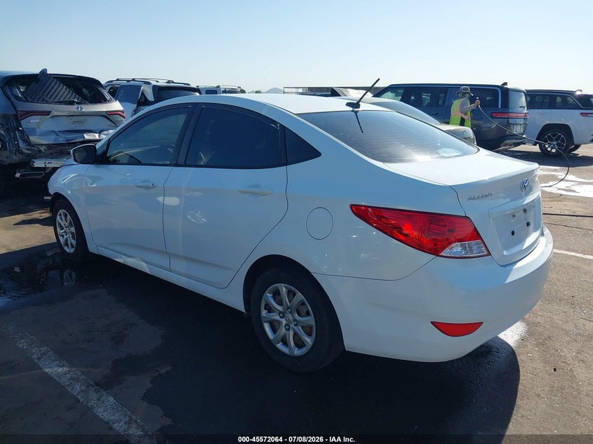 2013 Hyundai Accent VIN KMHCT4AE1DU447713 IAAI salvage auction — LEFT FRONT, Salvage (Arizona), sold $775 on 2026-07-28 (photo 3)