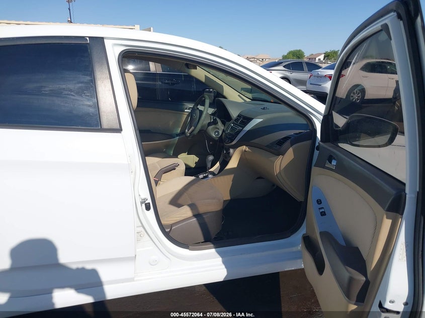2013 Hyundai Accent VIN KMHCT4AE1DU447713 IAAI salvage auction — LEFT FRONT, Salvage (Arizona), sold $775 on 2026-07-28 (photo 5)