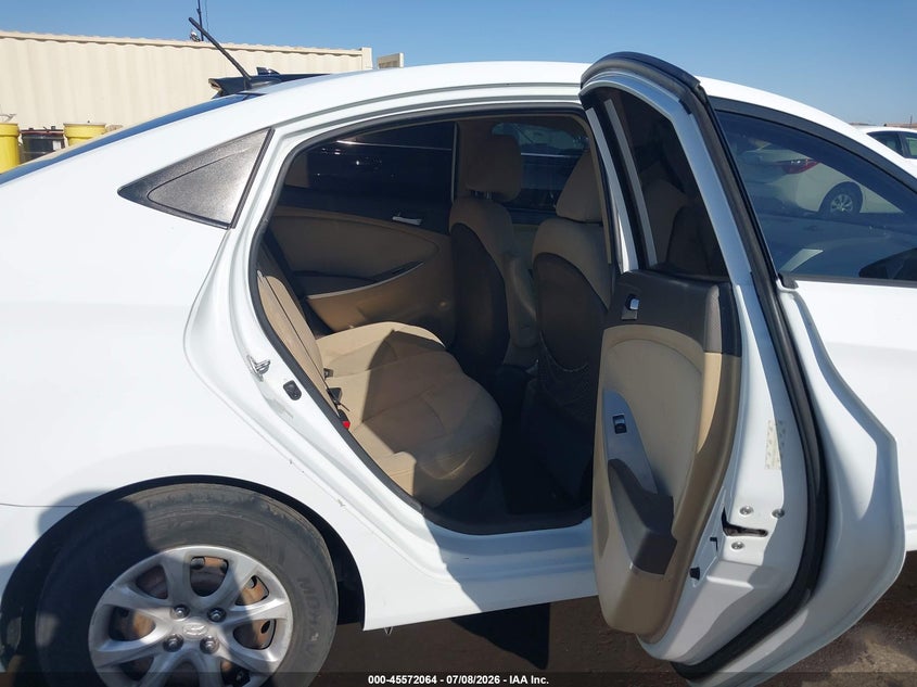 2013 Hyundai Accent VIN KMHCT4AE1DU447713 IAAI salvage auction — LEFT FRONT, Salvage (Arizona), sold $775 on 2026-07-28 (photo 8)