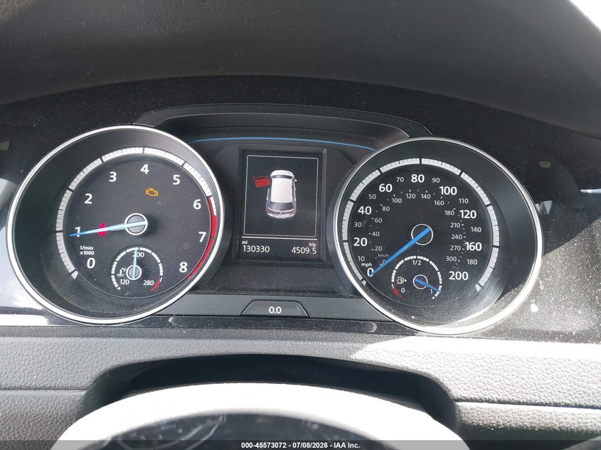2016 Volkswagen Golf r VIN WVWUF7AU9GW151694 IAAI salvage auction — REAR END, Rebuildable (Florida), sold $6,550 on 2026-08-11 (photo 7)