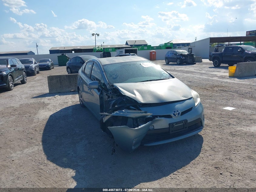 2015 Toyota Prius VIN JTDKN3DU6F1958426 IAAI salvage auction — NORMAL WEAR, Salvage Title, sold $2,050 on 2026-07-29 (photo 1)