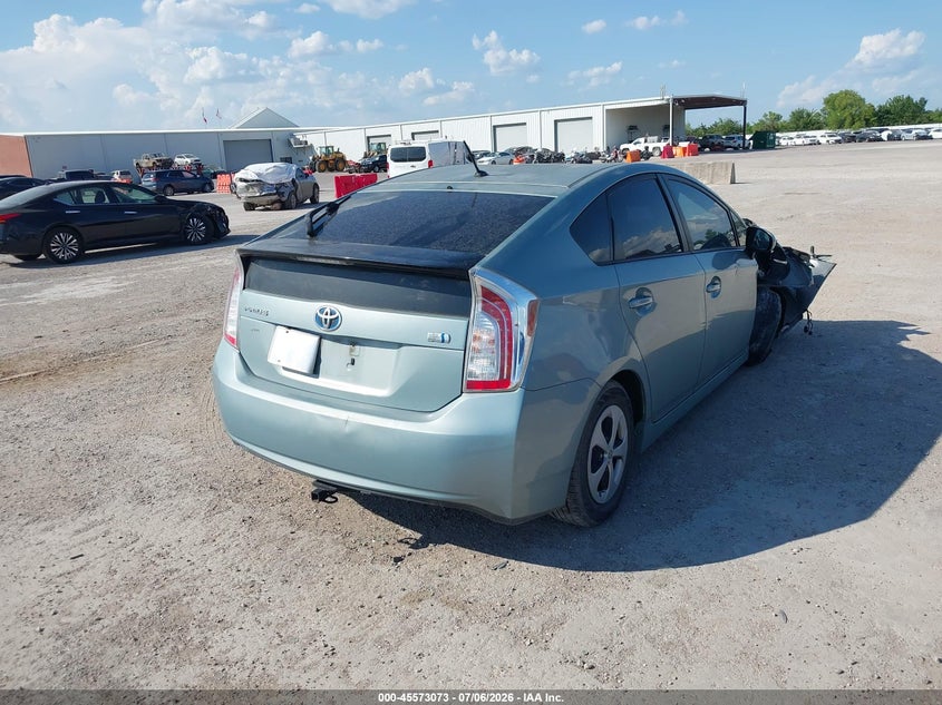 2015 Toyota Prius VIN JTDKN3DU6F1958426 IAAI salvage auction — NORMAL WEAR, Salvage Title, sold $2,050 on 2026-07-29 (photo 4)