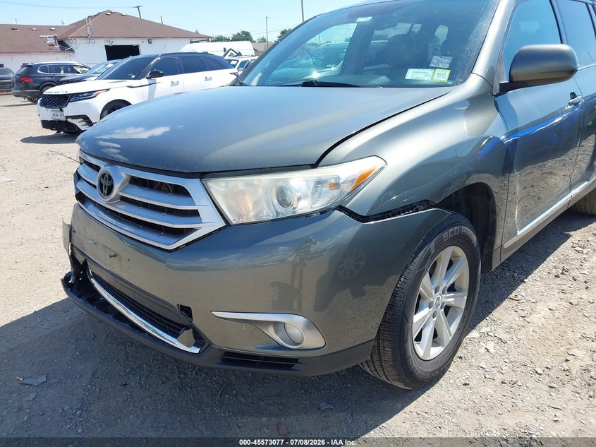 2012 Toyota Highlander VIN 5TDBK3EH4CS165487 IAAI salvage auction — FRONT END, Mv-907A (New York), sold $2,900 on 2026-07-15 (photo 6)