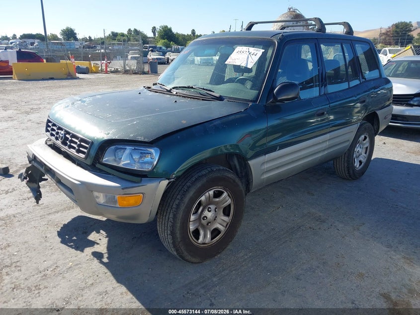2000 Toyota Rav4 VIN JT3GP10V9Y7068848 IAAI salvage auction — FRONT END, Salvage (California), sold $300 on 2026-07-30 (photo 2)