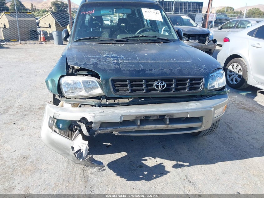 2000 Toyota Rav4 VIN JT3GP10V9Y7068848 IAAI salvage auction — FRONT END, Salvage (California), sold $300 on 2026-07-30 (photo 6)