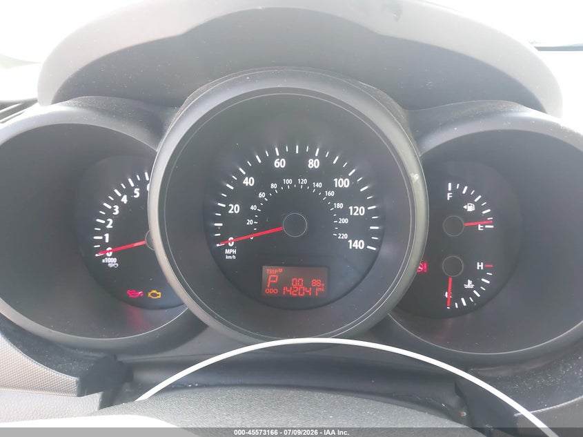 2012 Kia Soul VIN KNDJT2A50C7404008 IAAI salvage auction — NORMAL WEAR, Clear - Dealer Only (California), sold $275 on 2026-07-28 (photo 7)