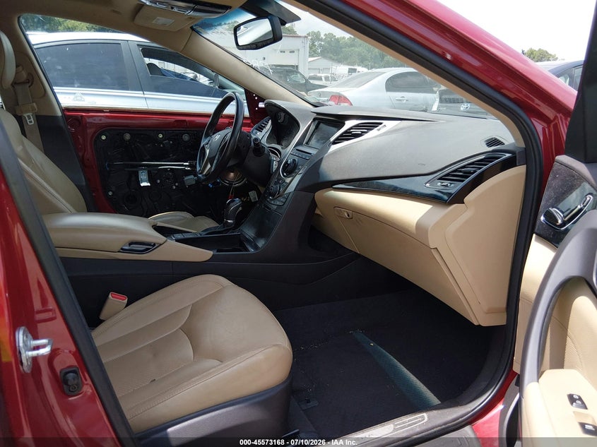 2013 Hyundai Azera VIN KMHFH4JG4DA299302 IAAI salvage auction — FRONT END, Salvage (North Carolina), sold $1,650 on 2026-07-29 (photo 5)