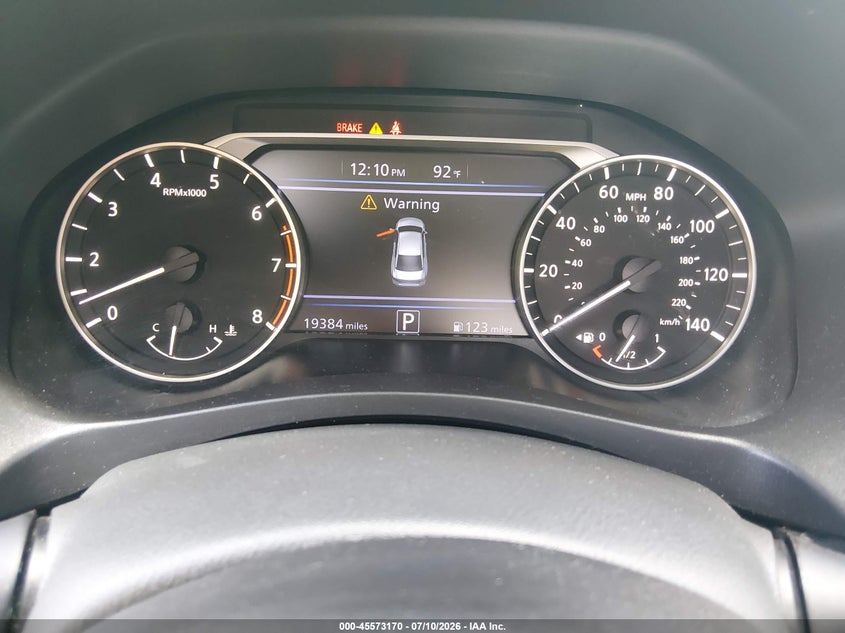 2025 Nissan Altima VIN 1N4BL4CV0SN408881 IAAI salvage auction — ROOF, Salvage Title, sold $11,025 on 2026-08-20 (photo 7)