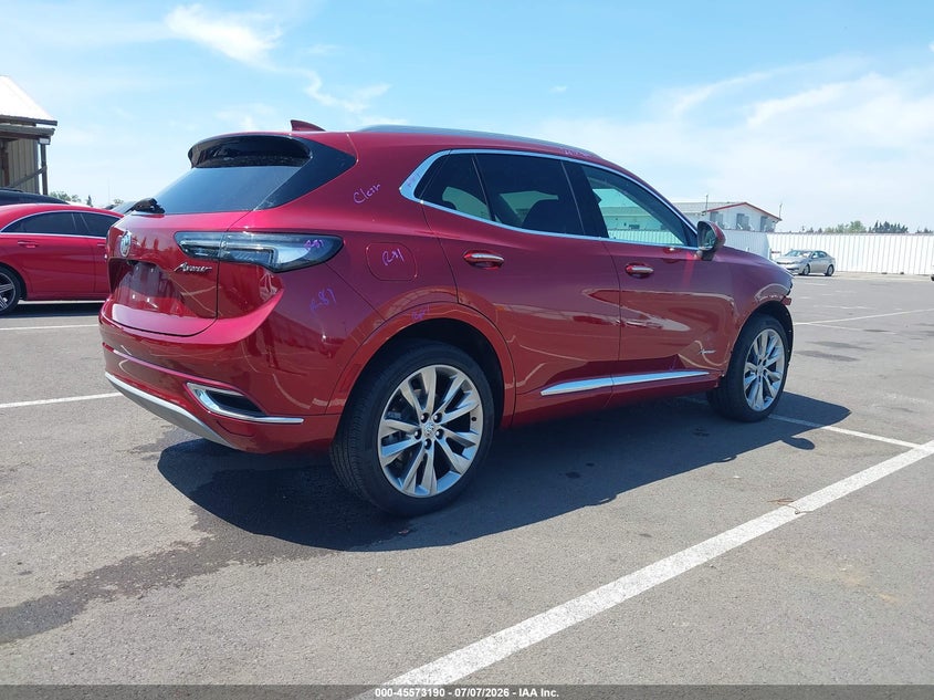 2023 Buick Envision VIN LRBFZSR45PD085713 IAAI salvage auction — FRONT END, Salvage Title, sold $9,500 on 2026-08-25 (photo 4)
