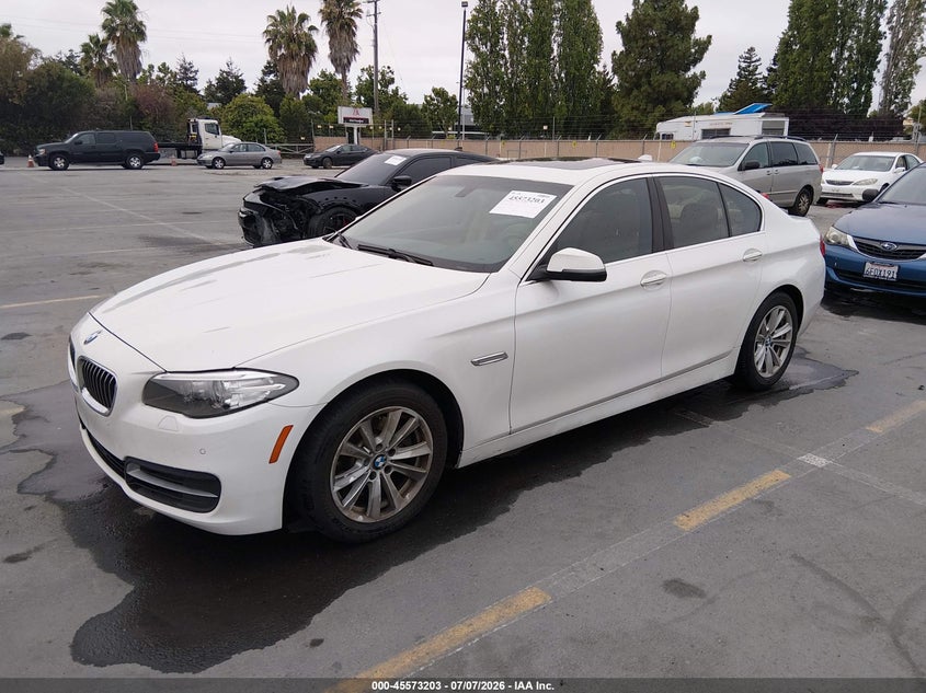 2014 BMW 5 series VIN WBA5A5C57ED503948 IAAI salvage auction — NORMAL WEAR, Clear-Dealer Only (Arizona), sold $2,950 on 2026-07-29 (photo 2)