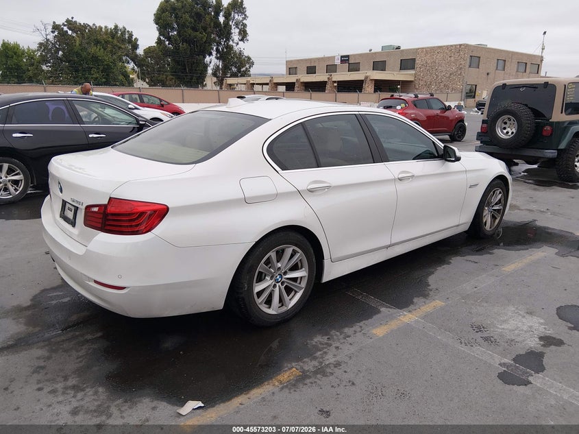 2014 BMW 5 series VIN WBA5A5C57ED503948 IAAI salvage auction — NORMAL WEAR, Clear-Dealer Only (Arizona), sold $2,950 on 2026-07-29 (photo 4)