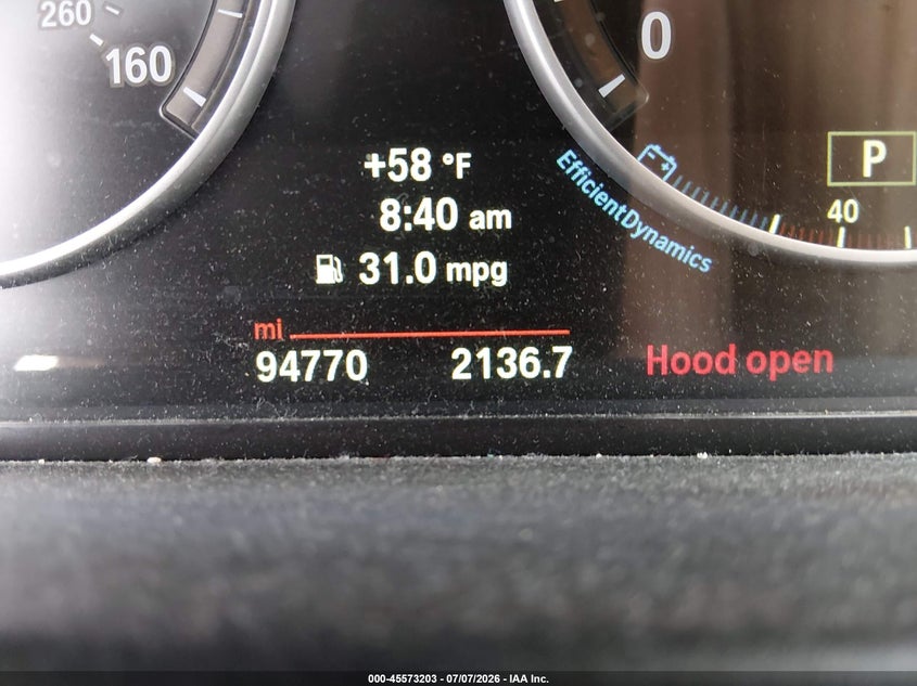 2014 BMW 5 series VIN WBA5A5C57ED503948 IAAI salvage auction — NORMAL WEAR, Clear-Dealer Only (Arizona), sold $2,950 on 2026-07-29 (photo 6)