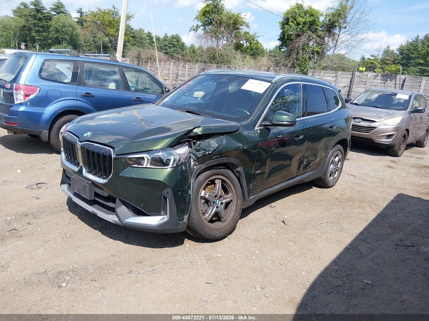 2023 BMW X1 VIN WBX73EF08P5X90612 IAAI salvage auction — LEFT FRONT, Salvage Title, sold $12,650 on 2026-08-14 (photo 2)