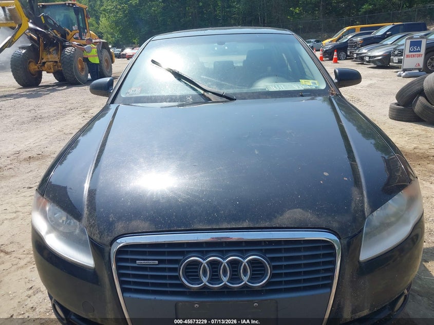 2006 Audi A4 VIN WAUDF78E86A055269 IAAI salvage auction — NORMAL WEAR, Original (Vermont), sold $50 on 2026-07-23 (photo 6)