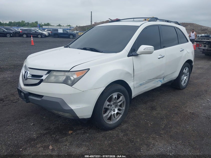 2008 Acura Mdx VIN 2HNYD28368H512445 IAAI salvage auction — NORMAL WEAR, Clear (New York), sold $600 on 2026-07-21 (photo 2)