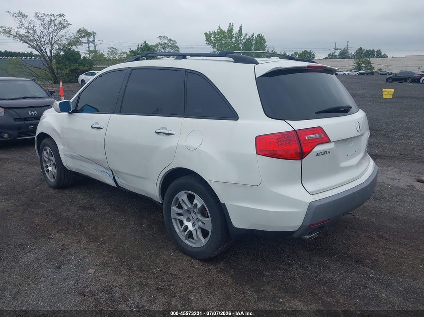 2008 Acura Mdx VIN 2HNYD28368H512445 IAAI salvage auction — NORMAL WEAR, Clear (New York), sold $600 on 2026-07-21 (photo 3)