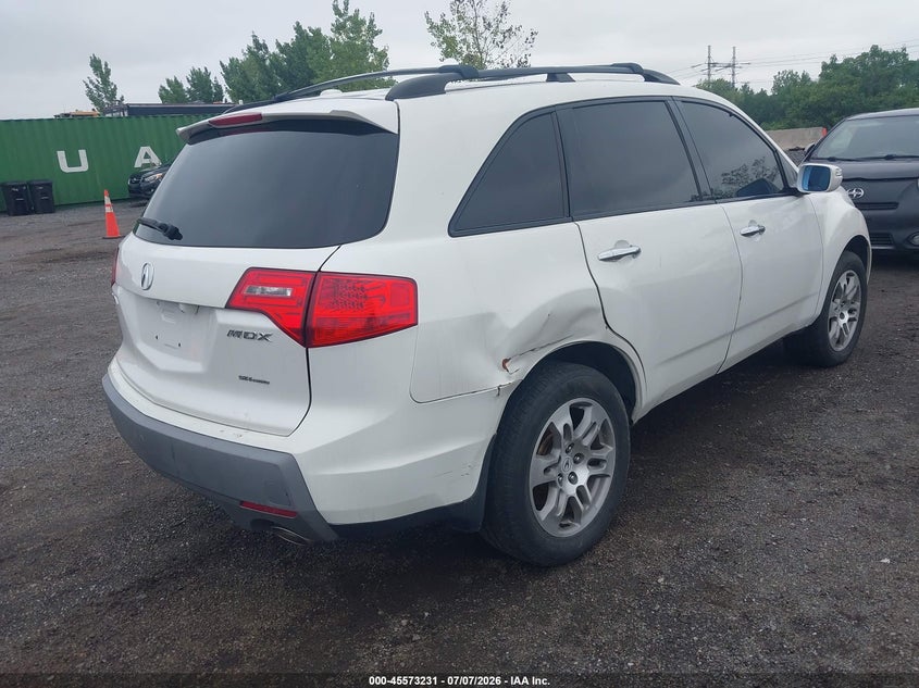 2008 Acura Mdx VIN 2HNYD28368H512445 IAAI salvage auction — NORMAL WEAR, Clear (New York), sold $600 on 2026-07-21 (photo 4)