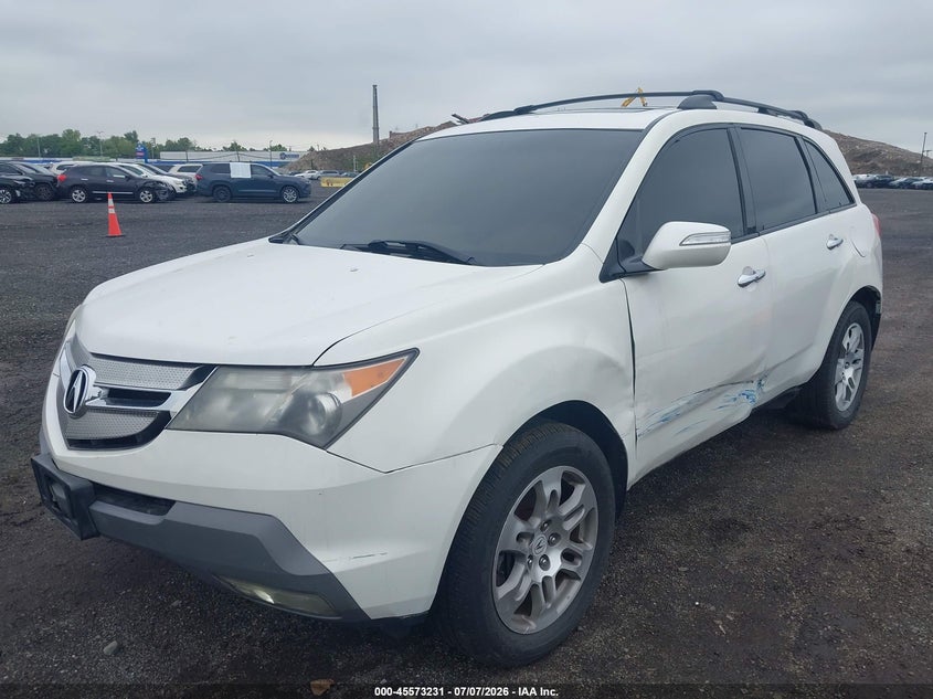 2008 Acura Mdx VIN 2HNYD28368H512445 IAAI salvage auction — NORMAL WEAR, Clear (New York), sold $600 on 2026-07-17 (photo 6)