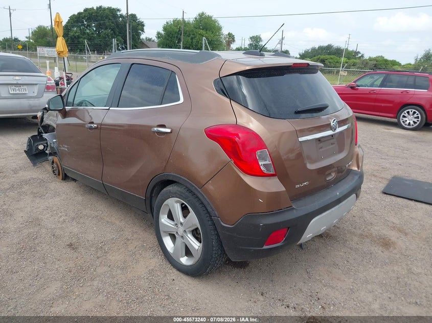 2016 Buick Encore VIN KL4CJBSB1GB713860 IAAI salvage auction — LEFT FRONT, Original (Texas), sold $975 on 2026-08-23 (photo 3)