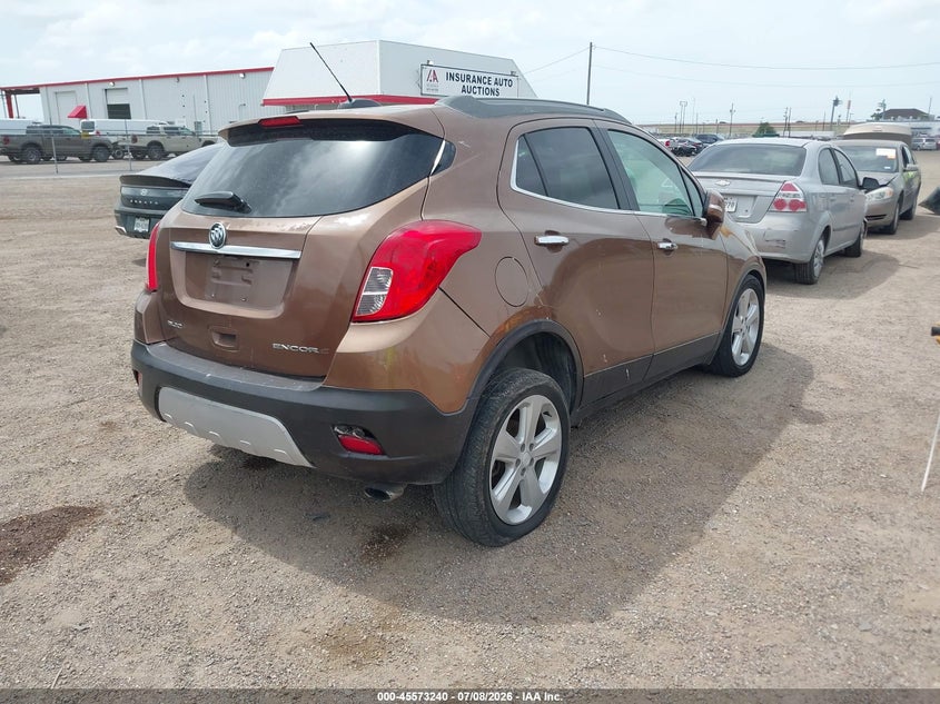 2016 Buick Encore VIN KL4CJBSB1GB713860 IAAI salvage auction — LEFT FRONT, Original (Texas), sold $975 on 2026-08-23 (photo 4)