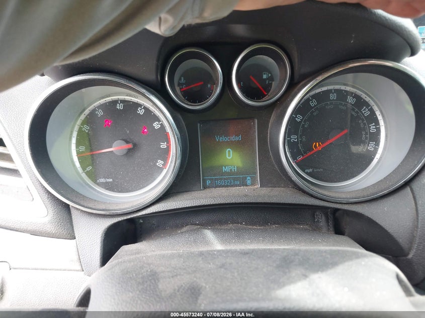 2016 Buick Encore VIN KL4CJBSB1GB713860 IAAI salvage auction — LEFT FRONT, Original (Texas), sold $975 on 2026-08-23 (photo 7)