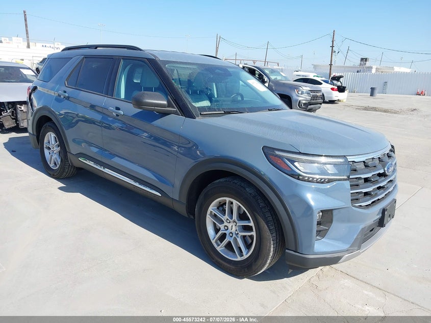 2025 Ford Explorer VIN 1FMUK7DHXSGA27734 IAAI salvage auction — REAR END, Salvage (California), sold $14,400 on 2026-07-29 (photo 1)