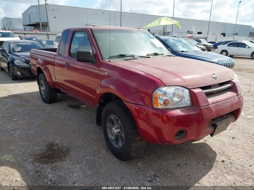 2001 Nissan Frontier VIN 1N6ED26TX1C366312 IAAI salvage auction — NORMAL WEAR, Original (Texas), sold $1,450 on 2026-07-09 (photo 1)