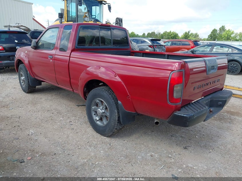 2001 Nissan Frontier VIN 1N6ED26TX1C366312 IAAI salvage auction — NORMAL WEAR, Original (Texas), sold $1,450 on 2026-07-09 (photo 3)