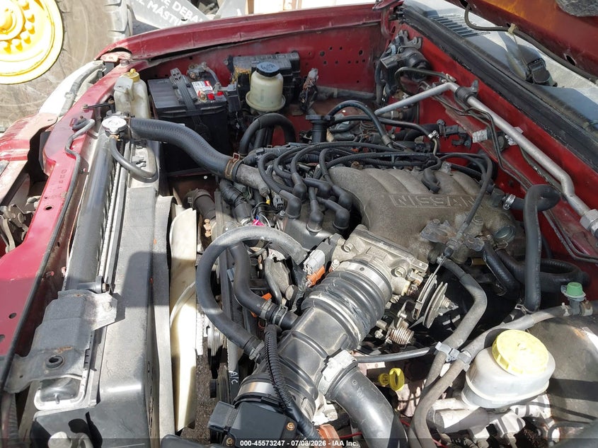 2001 Nissan Frontier VIN 1N6ED26TX1C366312 IAAI salvage auction — NORMAL WEAR, Original (Texas), sold $1,450 on 2026-07-09 (photo 6)